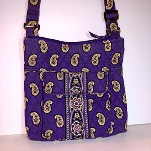 Vera Bradley Hipster Crossbody Simply Violet 2010